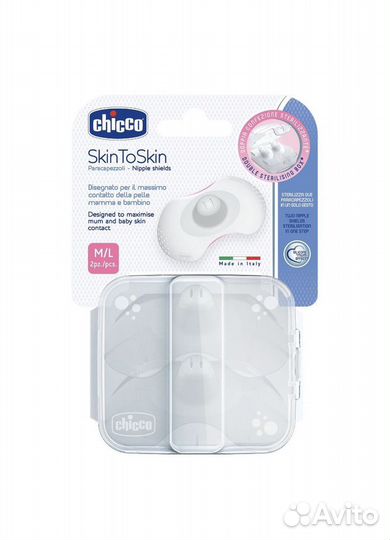 Накладки на соски Chicco M/L