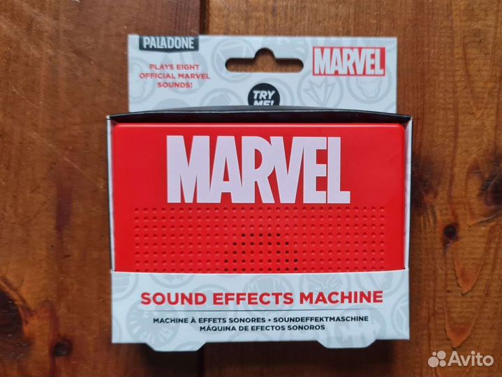 Машина звуковых эффектов Marvel. Официальный мерч