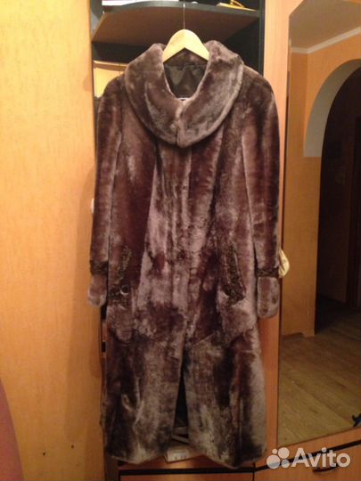 Шуба мутоновая новая