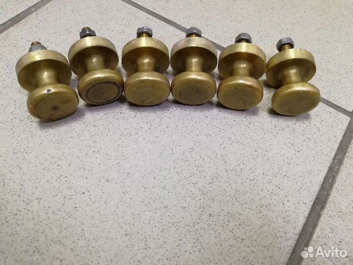 Ручки мебельные винтажные. бронза