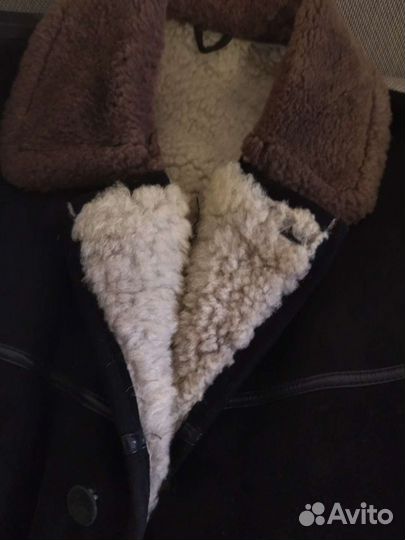 Дубленка натуральная мужская 54 56