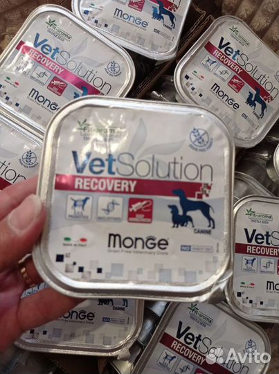 Влажный корм для собак Monge Vetsolution Recovery