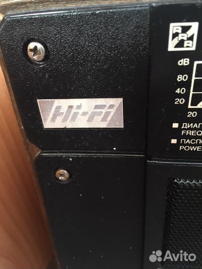 Колонки hi-fi radiotehnika s 30в