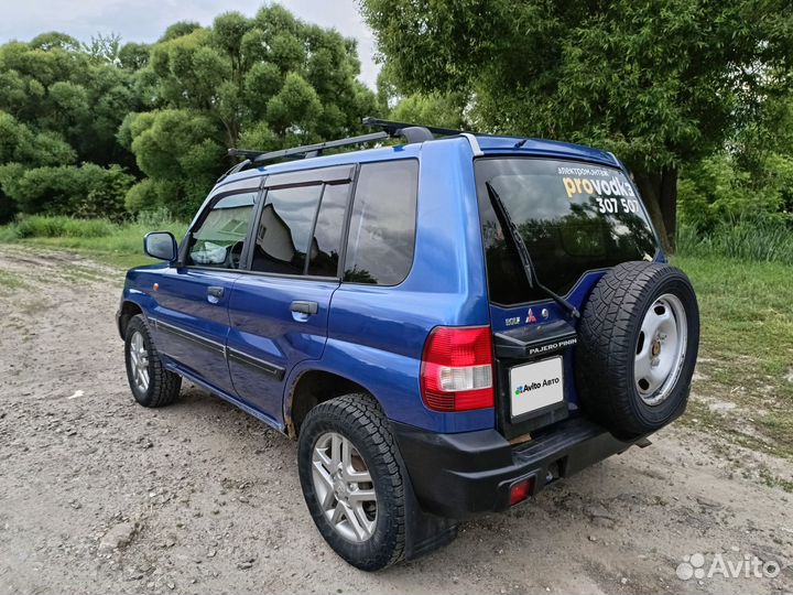 Mitsubishi Pajero Pinin 2.0 AT, 2002, 206 000 км