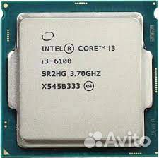 Core i3-6100 3.7GHz