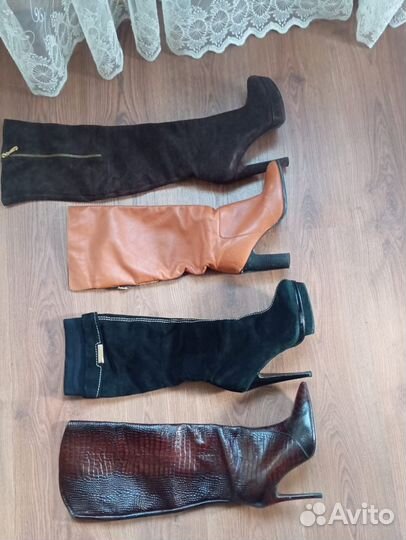 Сапоги женские демисезонные зимние