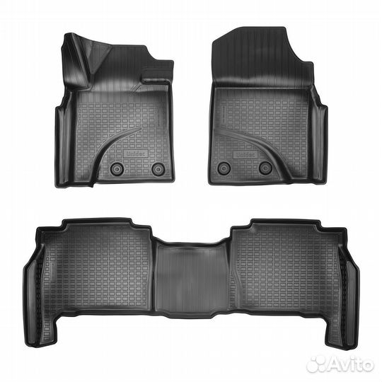Ковры Toyota LC-200 J20A 3D 2012-2021 5-7 мес сало
