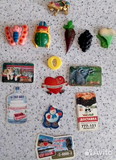 Магнитики на холодильник. Цена за все