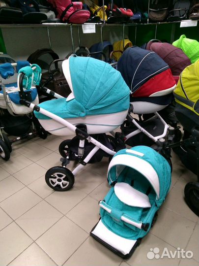 Коляска Adamex Gloria 2 v 1 на гарантии