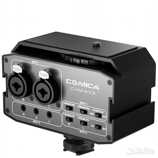 Аудио-микшер Comica CVM-AX3 двухканальный