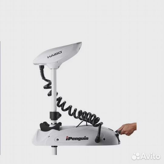 Электромотор haibo ipenguin P65 с GPS-якорь