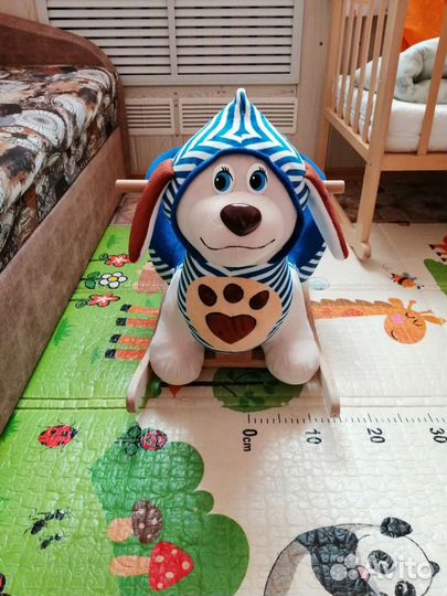 Кресло качалка детское + в подарок Хагги Вагги