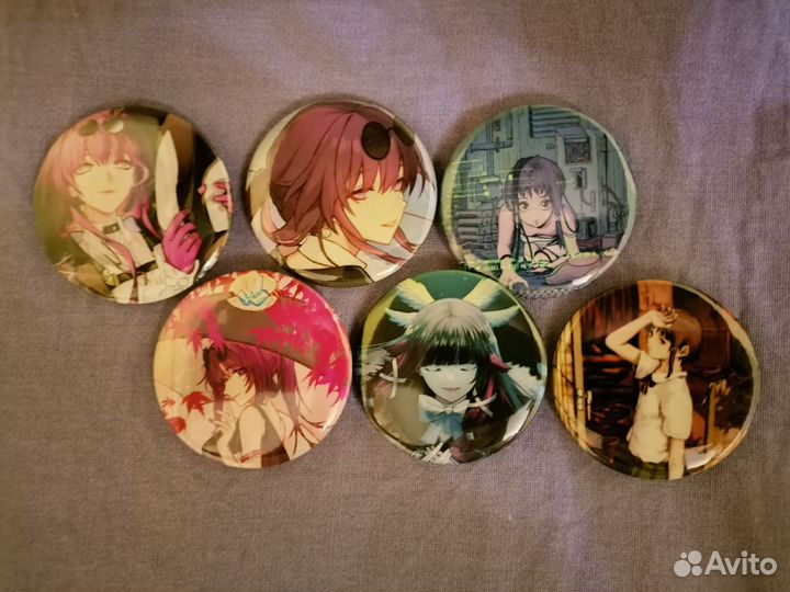 Аниме значки