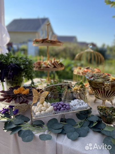 Оформление фуршета