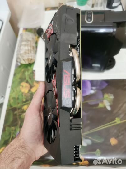 Видеокарта Asus rx570 8gb(samsung)