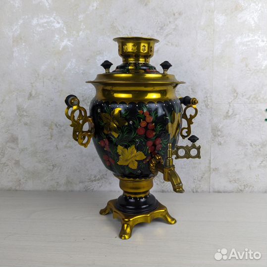 Самовар электрический 3л Расписной Электро