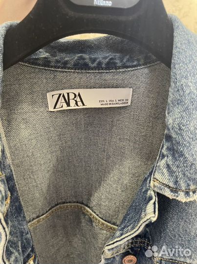 Джинсовая куртка zara