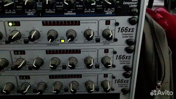 Dbx 166xs компрессор, лимитер, гейт