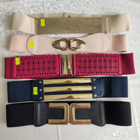 Новые ремни и пояса