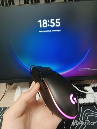 Игровая мышь logitech g102