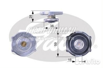 Крышка радиатора 16PSI