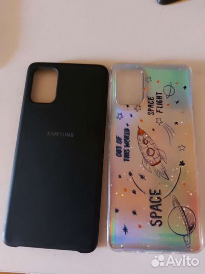 3 чехла-бампера на Samsung A71