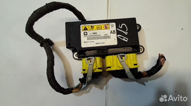 Блок управления AirBag Opel Astra J