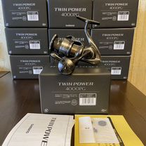 Катушка Shimano 24 Twin Power 4000PG JDM новая