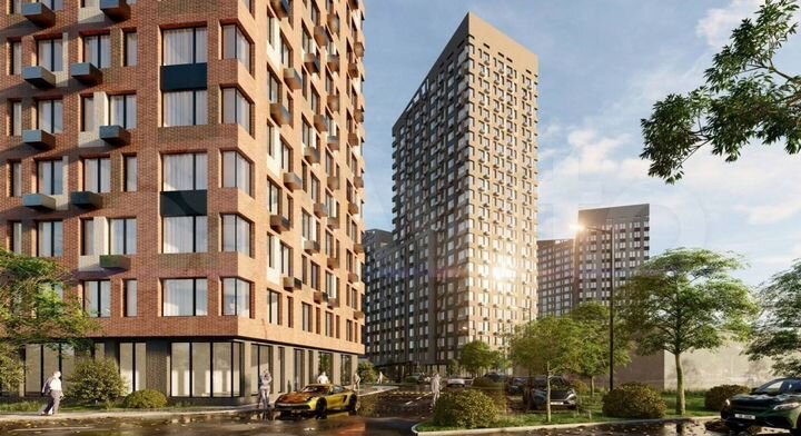 Квартира-студия, 33,1 м², 3/24 эт.