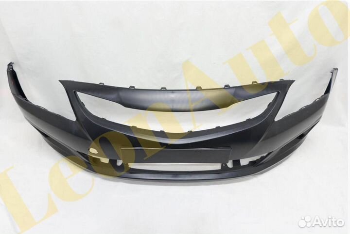 Передний бампер Hyundai Solaris 1