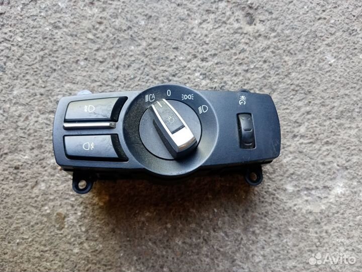 Переключатель света фар на бмв Х4 F26 2015г