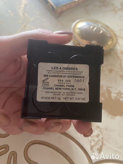 Тени для век chanel тестер