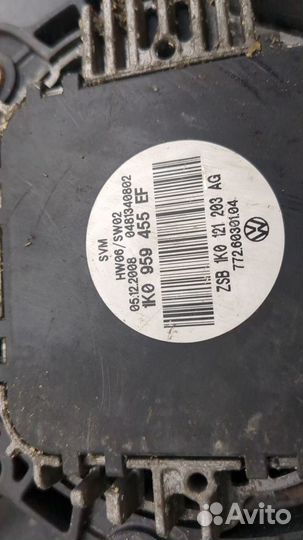 Вентилятор радиатора Volkswagen Golf 6, 2009