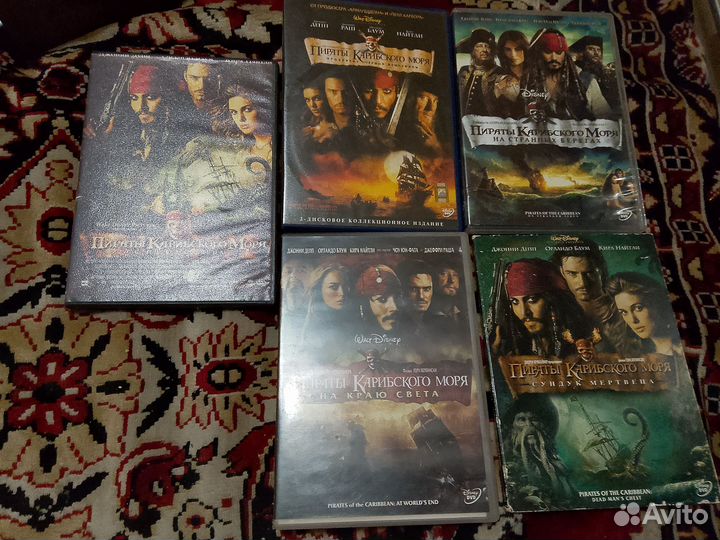 DVD фильмы и мультики