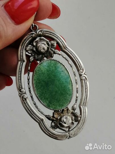 Кулон подвеска серебро 84 проба