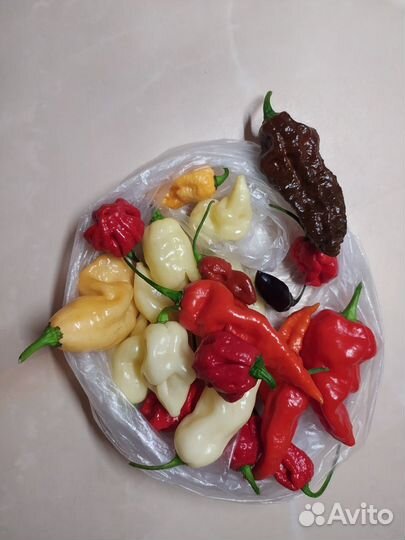 Семена и плоды острых и супер острых перцев