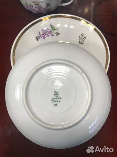 Сервиз Дулево Сирень набор