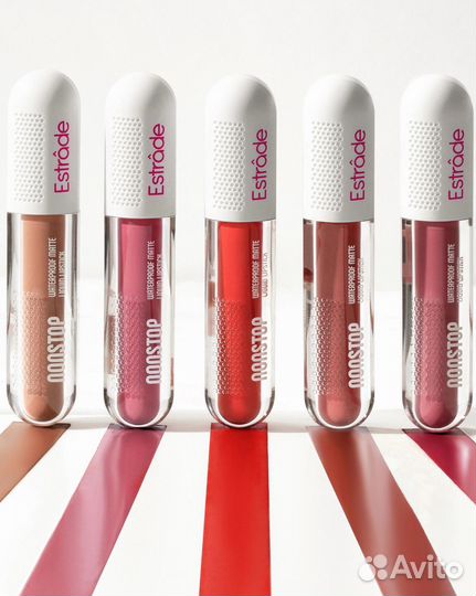 Жидкая матовая стойкая помада Estrade NON stop