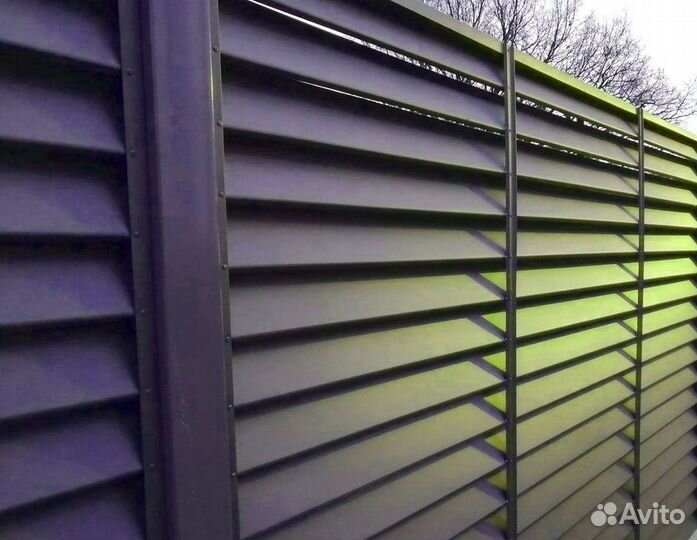 Заборы жалюзи со склада