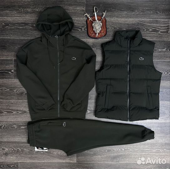 Спортивный костюм тройка Lacoste