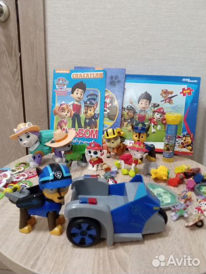 Игрушки щенячий патруль