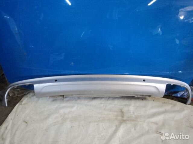 Накладка заднего бампера Volvo XC90 2 (2014-2019)