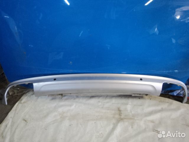 Накладка заднего бампера Volvo XC90 2 (2014-2019)