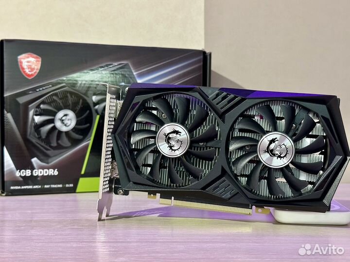 RTX 3050 MSI GamingX OC (8 мес. в использовании)