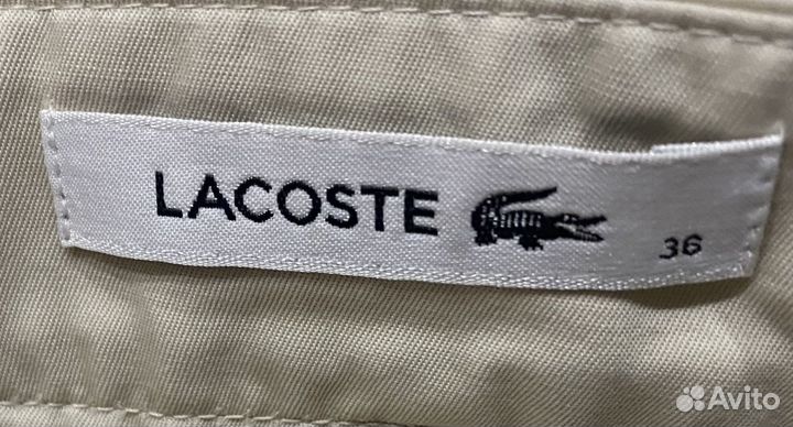 Летние женские брюки lacoste (оригинал)