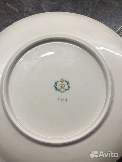Фарфоровые,винтажные тарелочки Германия