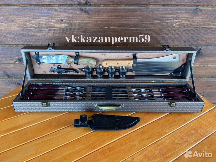 Шампура подарочные / Шашлычный набор