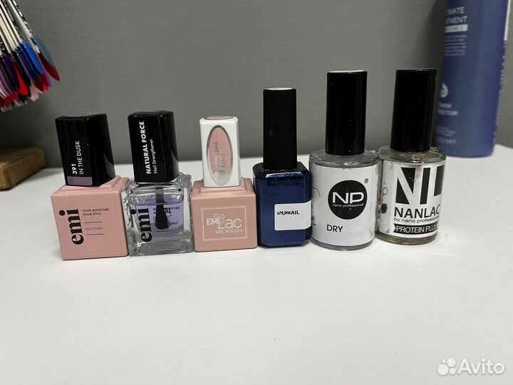 Лаки, гель лаки для маникюра и тп