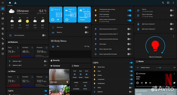 Электромонтажные работы