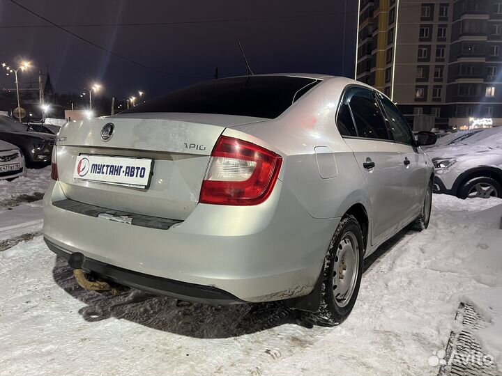 Skoda Rapid 1.6 МТ, 2015, 159 000 км